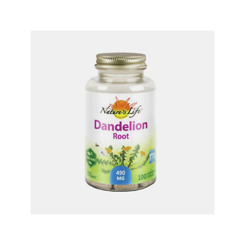 DANDELION ROOT DENTE DE LEÃO 100 CÁPSULAS NATURE S HERBS