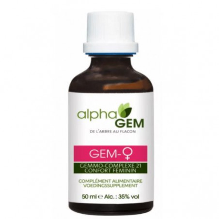 GEM MULHER 21 CONFORTO FEMININO GOTAS 15 ML  ALPHAGEM