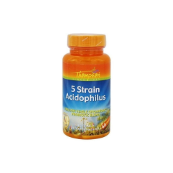 5 STRAIN PROBIOTIC ACIDOPHILUS 60 CAPS THOPSON