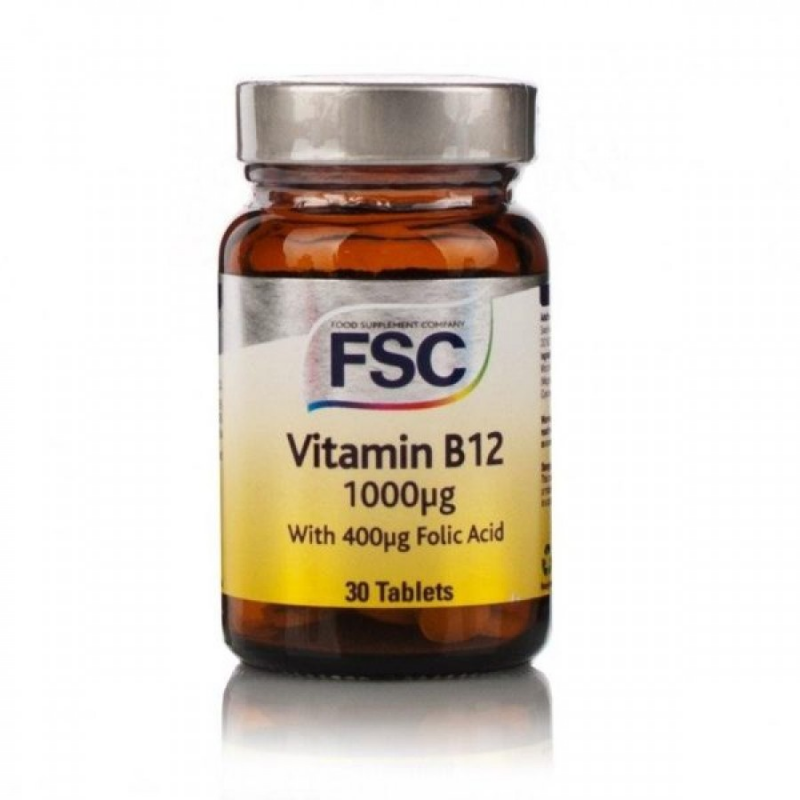 VITAMIN B 12 1000 UG WITH 400 UG FOLIC ACID FSC