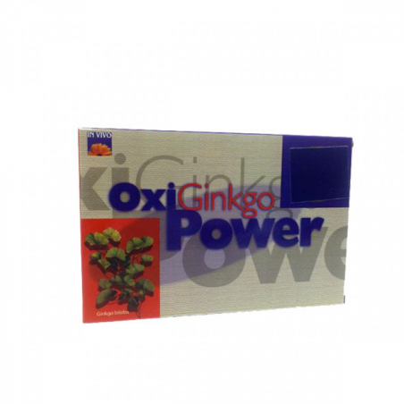 OXIGINKGO POWER 20 AMPOLAS