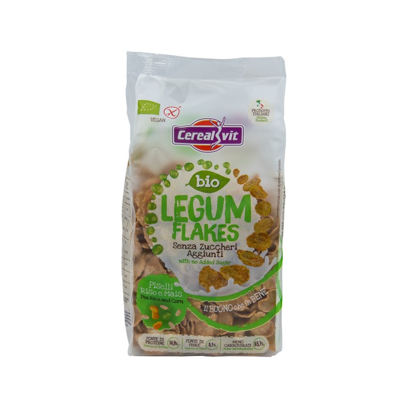 FLOCOS DE LEGUMES ERVILHAS BIO SEM GLUTEN 200 GRS LEGUM FLAKES