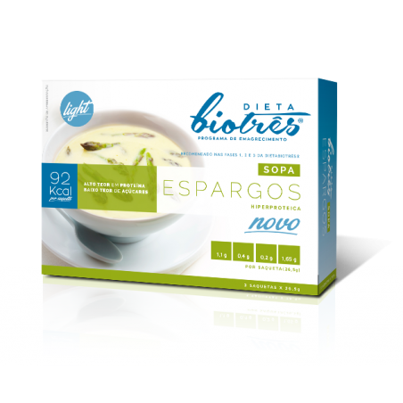 DIETA BIOTRES SOPA DE ESPARGOS 3x26,5g