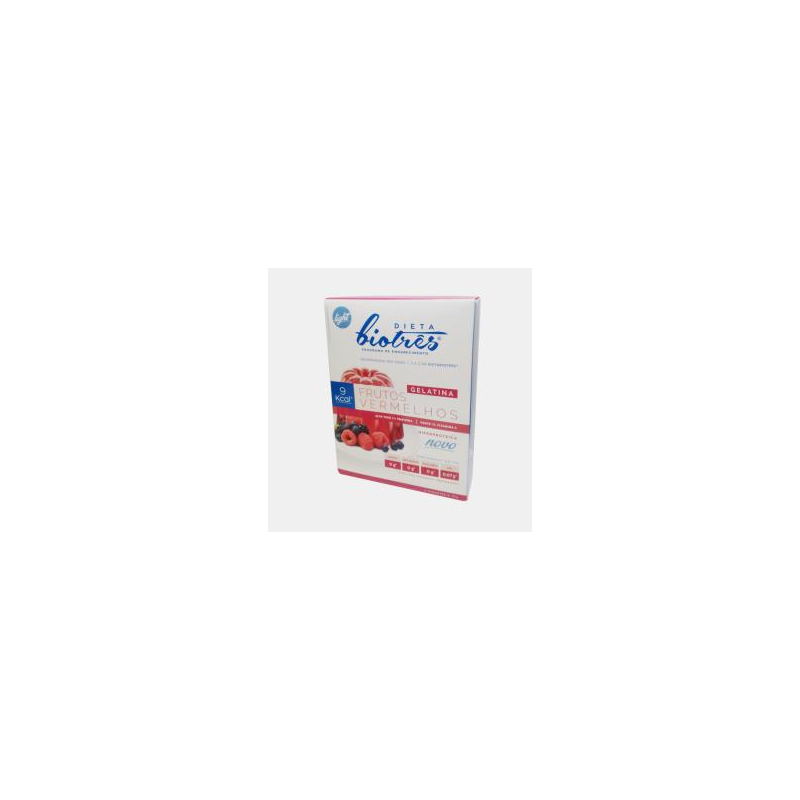 DIETA BIOTRES GELATINA LIGHT FRUTOS VERMELHOS 2x15