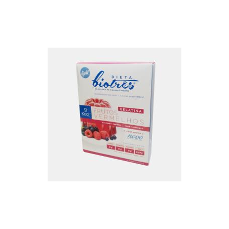 DIETA BIOTRES GELATINA LIGHT FRUTOS VERMELHOS 2x15
