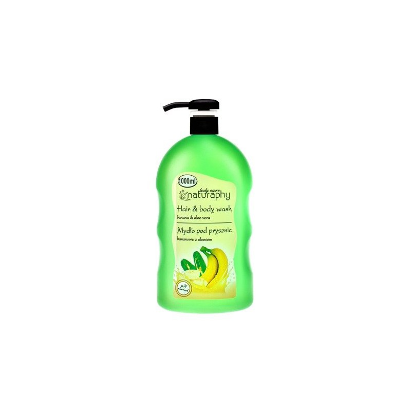 HAIR E BODY WASH BANANA E  ALOE VERA 1000 ML