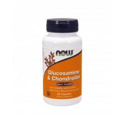 Glucosamina e Condroitina  60 cápsulas  Now
