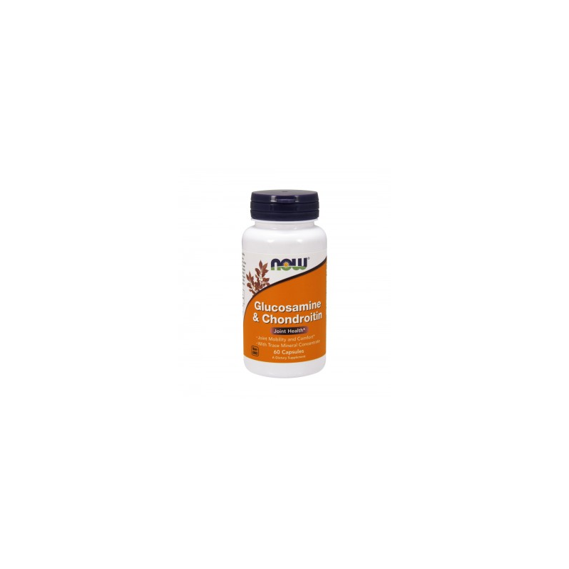 Glucosamina e Condroitina  60 cápsulas  Now