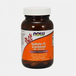 INDOLE 3 CARBINOL 60 CAPSULAS NOW