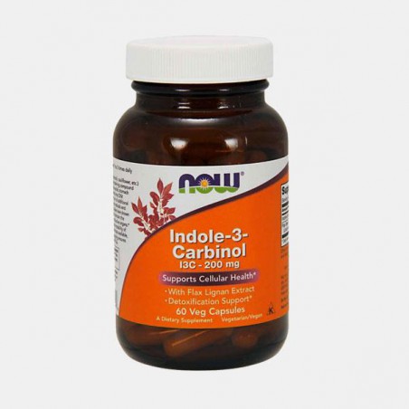 INDOLE 3 CARBINOL 60 CAPSULAS NOW