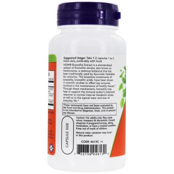 BOSWELLIA EXTRACT 250 MG 60 CAPS NOW