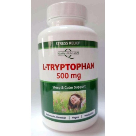L TRYPTOPHAN 500 MG 90 CAPS QUALITY OF LIFE