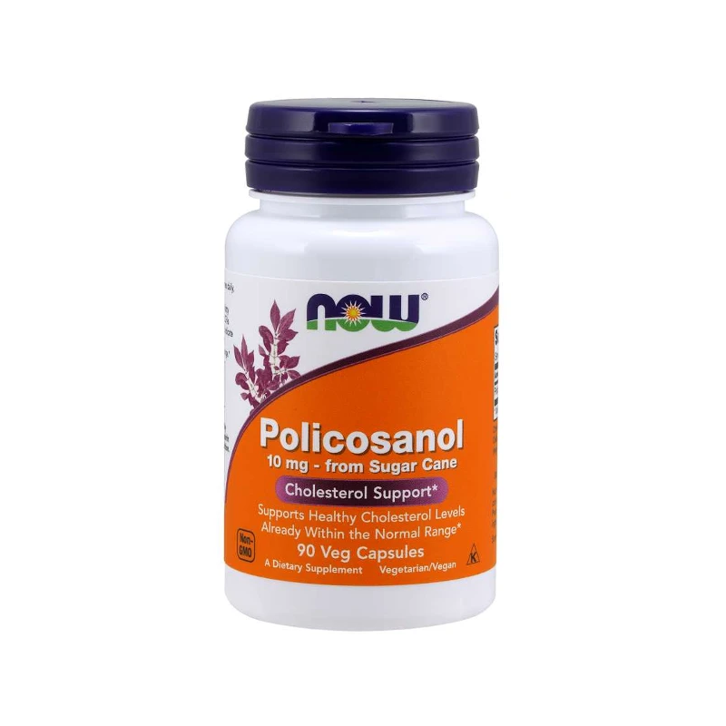 POLICOSANOL 90 CAPS 10 MG CHOLESTEROL SUPPORT NOW