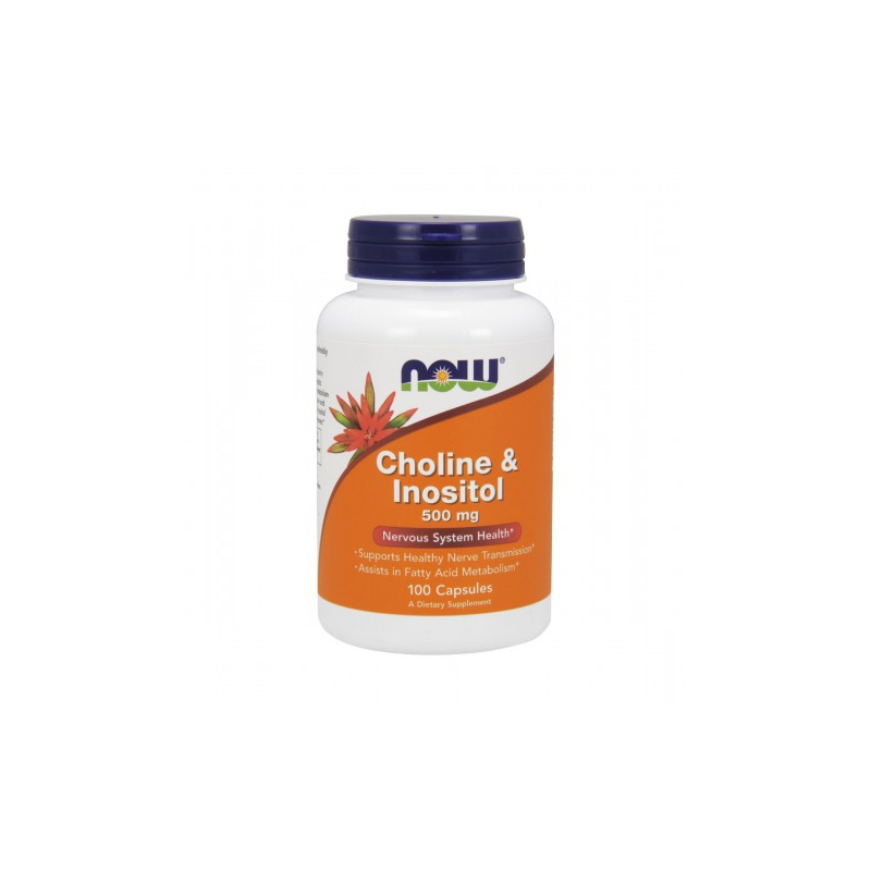 Choline e Inositol 500mg 100 caps Now Foods