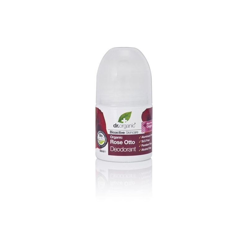 DESODORIZANTE ROSA DAMASCENA  BIO 50 ML DR. ORGANIC