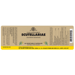 SCUTELLARIAE 520 MG  50 CAPSULAS SOLGAR ESCUTELÁRIA