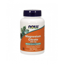 MAGNESIUM CITRATE 200 MG NOW 100 COMP