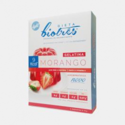 DIETA BIOTRES GELATINA LIGHT MORANGO 2x15g