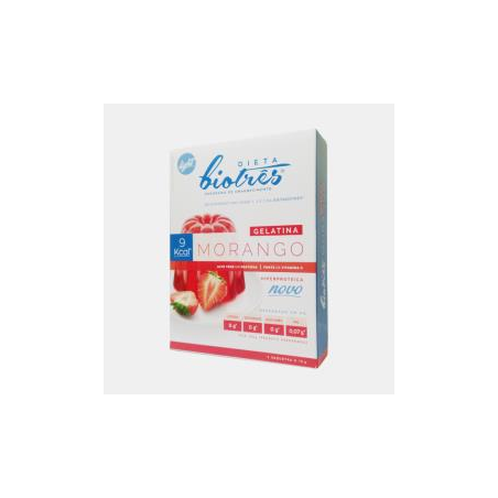 DIETA BIOTRES GELATINA LIGHT MORANGO 2x15g