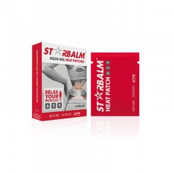 EMPLASTROS CALOR STAR BALM 4 UNIDADES 