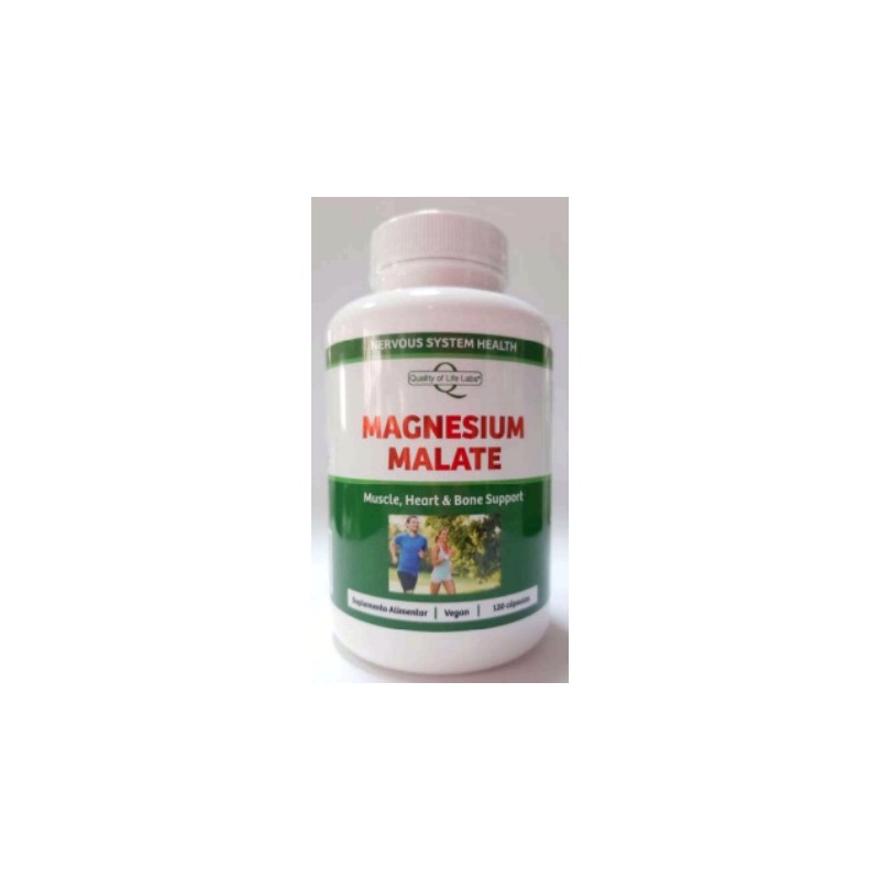 MAGNESIUM MALATE 500 MG 120 CAPS QUALITY OF LIFE