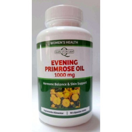 EVENING PRIMROSE OIL 1000 MG 90 CAPS QUALITY OF LIFE