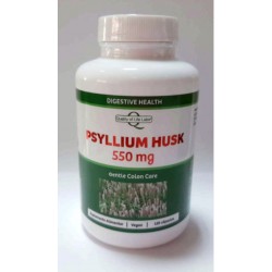 PSYLLIUM HUSK 550 MG 120 CAPS J L QUALITY OF LIFE