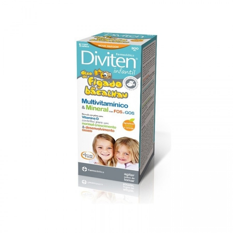 DIVITEN INFANTIL OLEO FIGADO BACALHAU 300ml