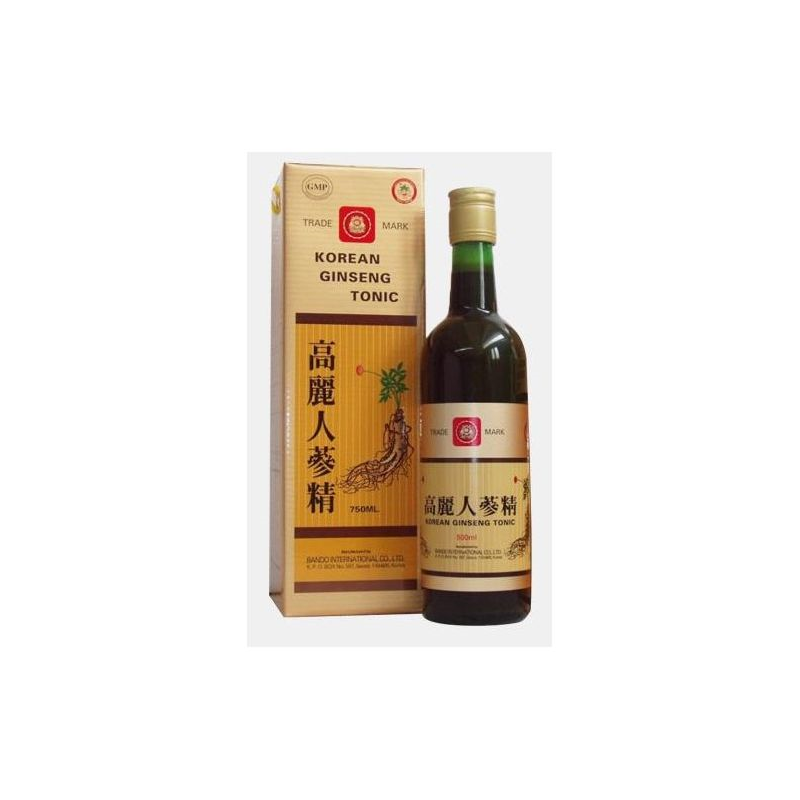 Korean Ginseng Tonic 750ml Bando Internacional