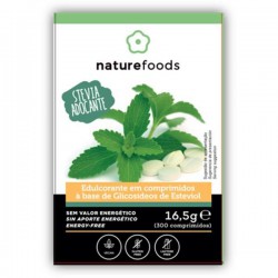 STEVIA ADOCANTE 300 COMP ADULCORANTE NATUREFOODS DIETIMPORT