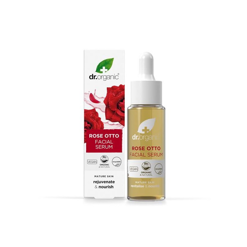 OLEO FACIAL SERUM ROSA DAMASCENA BIO 30 ML DR ORGANIC