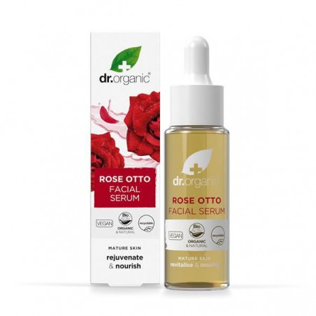 OLEO FACIAL SERUM ROSA DAMASCENA BIO 30 ML DR ORGANIC