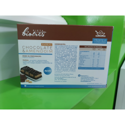 BARRAS CHOCOLATE AMENDOIM DIETA BIOTRES 4X42GR