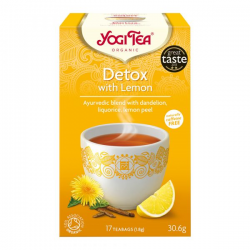 DETOX E LIMAO YOGI TEA BIO 17 SAQ 