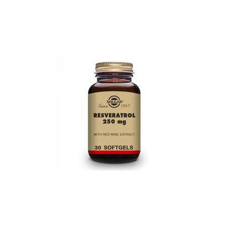 RESVERATROL 250 MG 30 CAPSULAS SOLGAR 