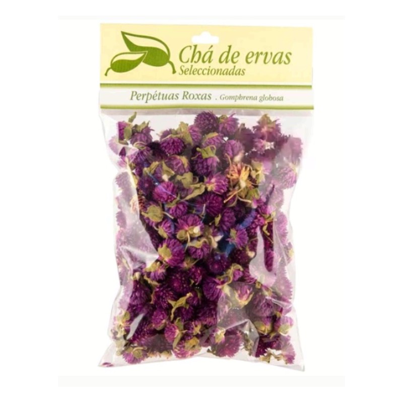 PERPETUA ROXA 40 GRS GOMPBERNA GLOBOSA CHA DIETICA