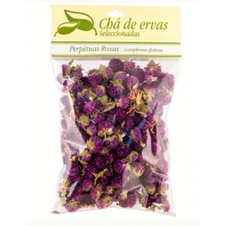 PERPETUA ROXA 40 GRS GOMPBERNA GLOBOSA CHA DIETICA
