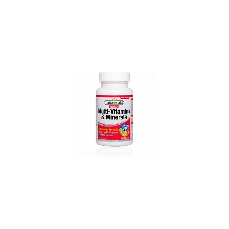 MULTI-VITAMINS MINERAIS 90 COMP NATURES AID COMPLETE
