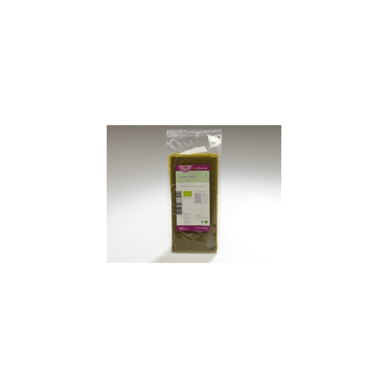 LASANHA VERDE BIO 160 GR BIODHARMA