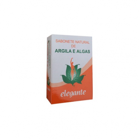 SABONETE DE ARGILA E ALGAS 140 G ELEGANTE