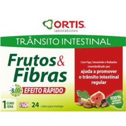 FRUTOS E FIBRA CUBO 24 Unidades