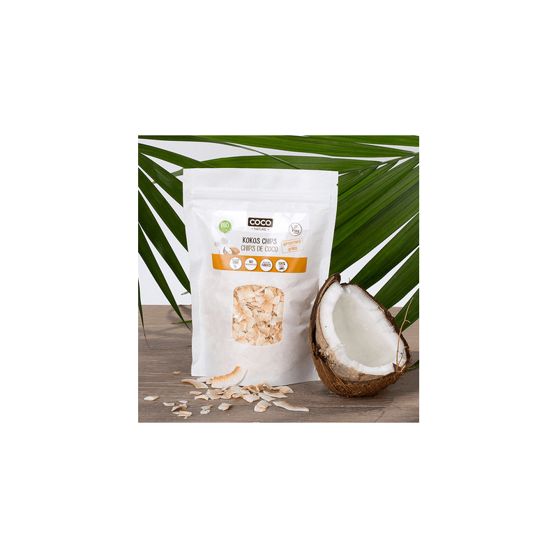 Chips De Coco - Bio Coconut Chips 150 g