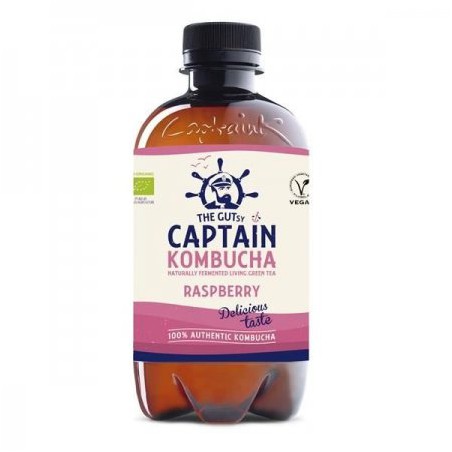 CAPTAIN KOMBUCHA BIO FRAMBOESA 400 ML