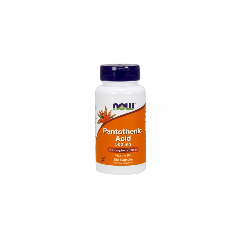 PANTOTHENIC ACID 500 MG VIT B 5 100 CAPS NOW
