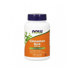 Cinnamon Bark 600 mg 120 cápsulas  Now
