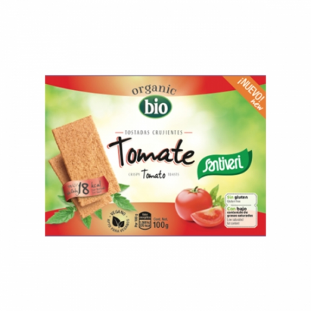 TOSTADAS DE TOMATE BIO 100 GRS SANTIVERI
