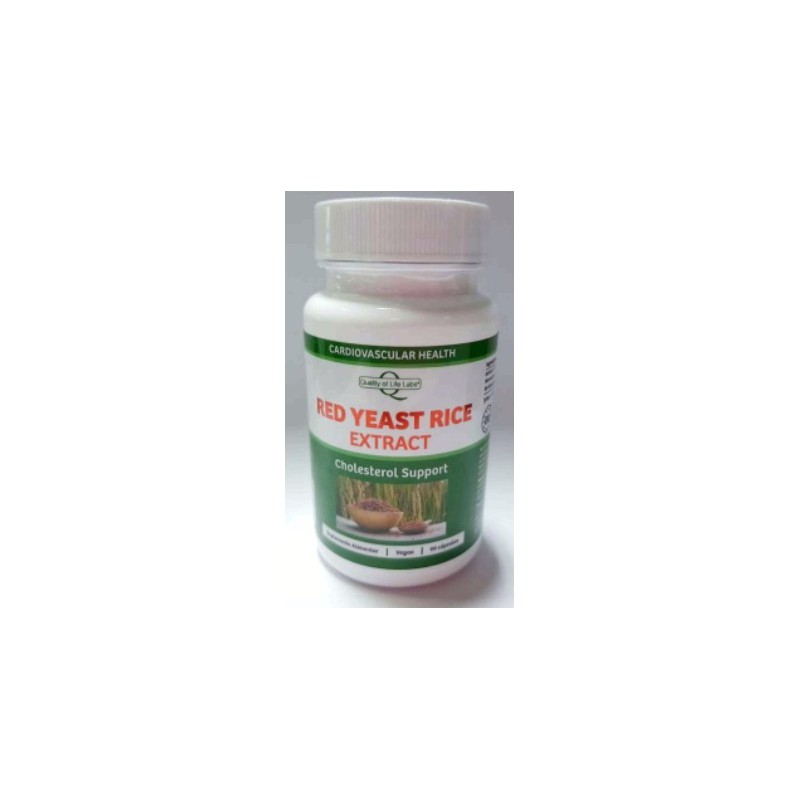 RED YEAST RICE EXTRACT MONACOLINE K 90 CAPS QUALITY OF LIFE
