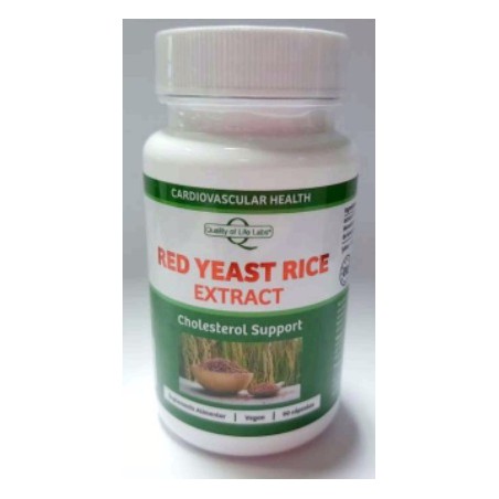RED YEAST RICE EXTRACT MONACOLINE K 90 CAPS QUALITY OF LIFE