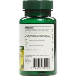 GINKGO BILOBA 120 mg  90 COMP NATURES AID Total 6000 MG