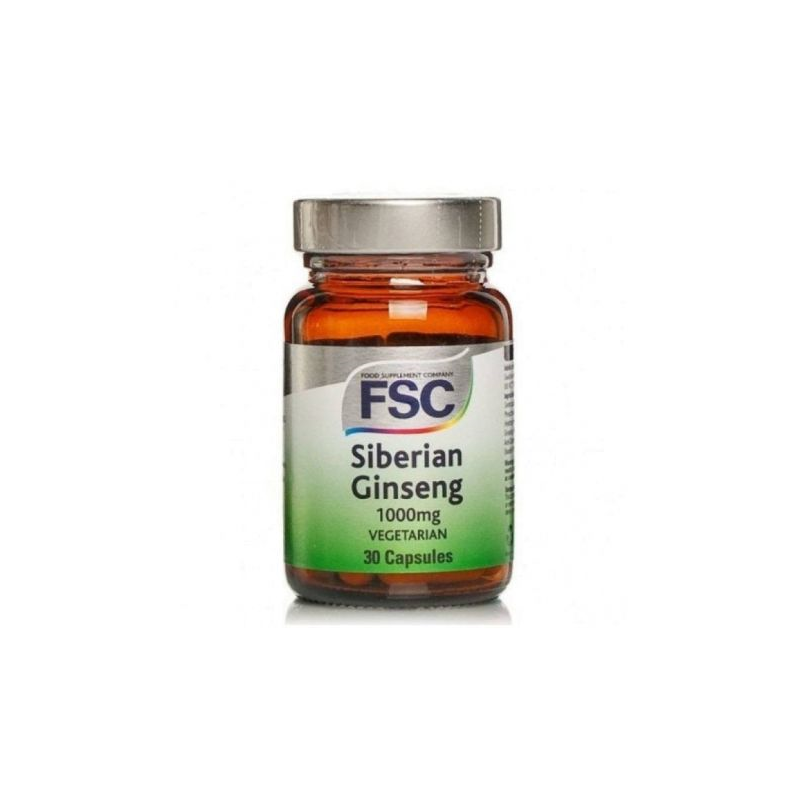 SIBERIAN GINSENG 1000 MG 30 CAPS FSC